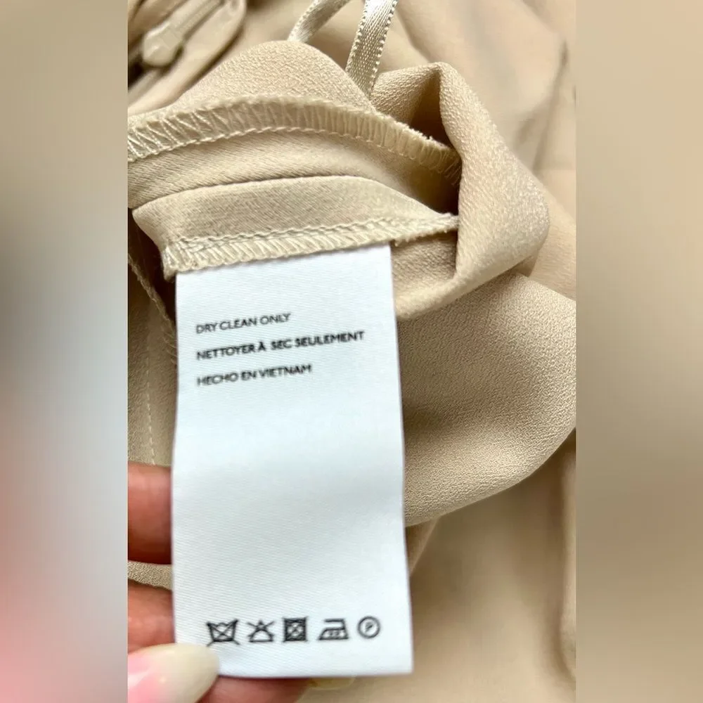 Anthropologie BHLD August Satin Charmeuse Midi Dress - Picture 8 of 15